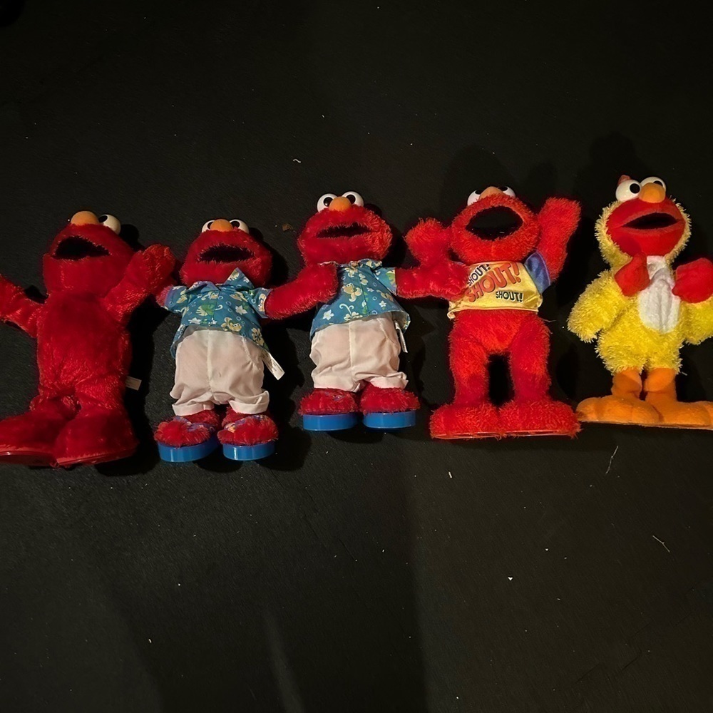 Vintage Talking Elmo Doll Collection Lot of 6 16" Animated Elmo's‌‌‌‌‌‌‌‌‌‌‌‌‌‍‍
